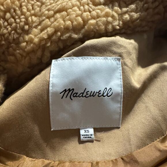 Madewell Tan Sherpa Jacket - Picture 6 of 9